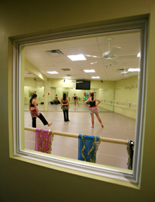 Abby Bella Dance Studio Interior View